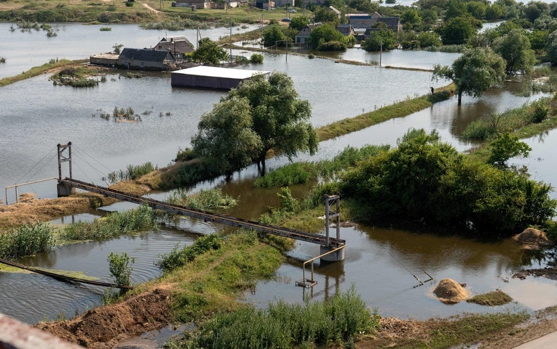 Ukrainian Dam Collapse Triggers ‘Ecological Disaster’