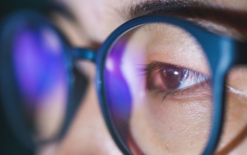 Do Blue-Gentle Eyeglasses Help with Eyestrain?