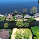 First-Ever Flood Forecasting Maps Show Houses and Roads at Risk
